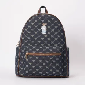Signare Τσάντα Πλάτης Big Rucksack - B-Loved Bear Denim
