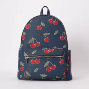 Signare Τσάντα Πλάτης Big Rucksack - Cherry Blue