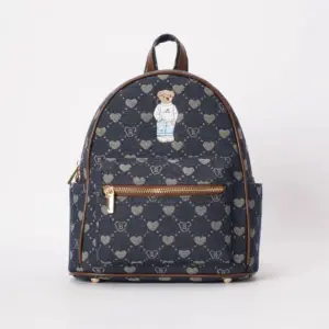 Signare Τσάντα Πλάτης Backpack - B-Loved Bear Denim