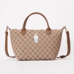 Signare Τσάντα Χειρός Grab - B-Loved Bear Beige
