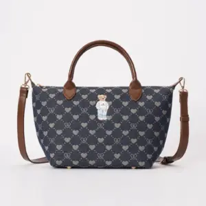 Signare Τσάντα Χειρός Grab - B-Loved Bear Denim