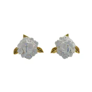 Fable Σκουλαρίκια Καρφωτά Hydrangea