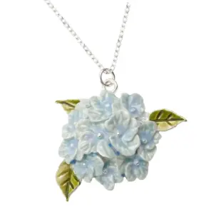 Fable Κολιέ Hydrangea Silver