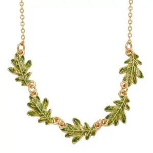 Fable Κολιέ Choker Oak Leaf