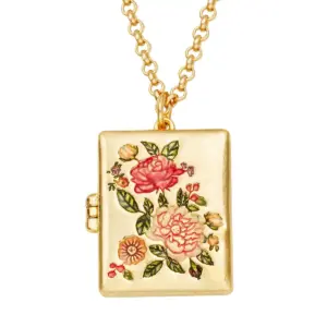 Fable Κολιέ Eve Floral Locket