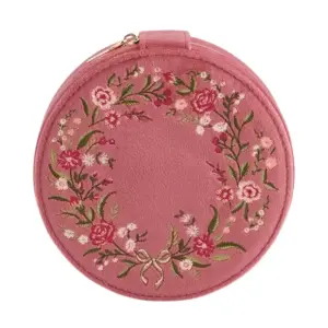 Fable Κουτί Κοσμημάτων Floral Wreath Pink